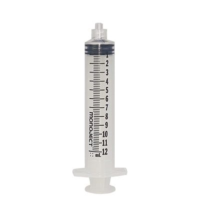 Picture of Syr Luer Lock 12mL Monoject Sterile