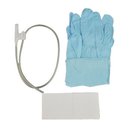 Picture of Cath Sx Kit AirLife Cath-N-Glove Blue Nitrile 12fr