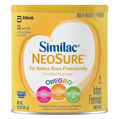 Picture of Form Similac Neosure Pwd 13.1oz cn=19.14u