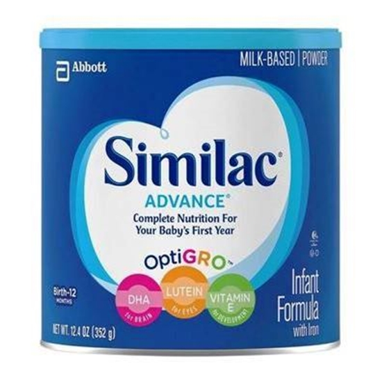 Picture of Form Similac Advance 20 Pwd 12.4oz cn=18.0u