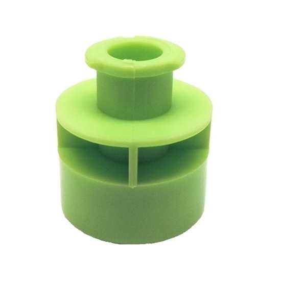 Picture of Cap Syringe Luer Lock Prep-Seal Green 10/Pk