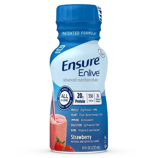 Picture of Form Ensure Enlive Adv 1.5 Straw RTF 8oz btl=3.5u