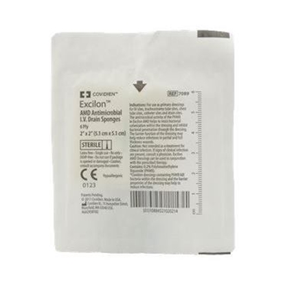 Picture of Sponge IV Exilon AMD Antimicrobial 2x2in 2/Pk