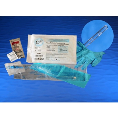 Picture of Cath Urine Kit Strt Tip Cure Catheter Closed 12fr