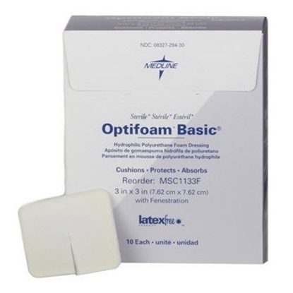 Picture of Dress Optifoam Basic Fenestrated 3x3in