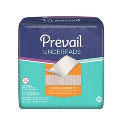 Picture of Underpad Disp Prevail Total Care 30x30in 25/Bg